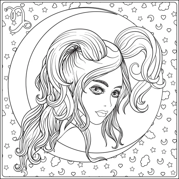 Oğlak takımyıldızında bulunur. Sı şeklinde güzel bir genç kız