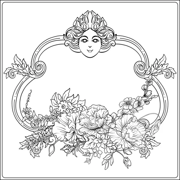 Yaz çiçek: poppy, nergis, anemon, violet, botanik s