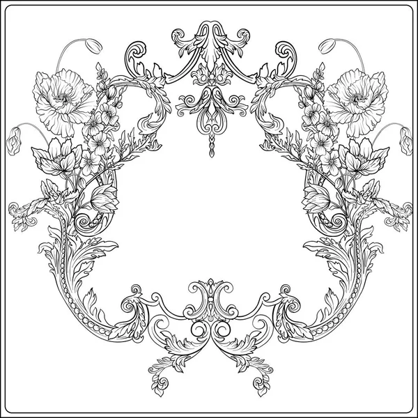 Yaz çiçek: poppy, nergis, anemon, violet, botanik s