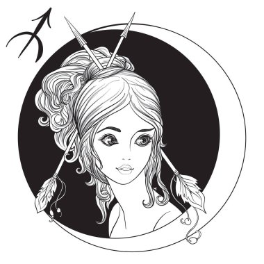 Yay. Sı şeklinde güzel bir genç kız