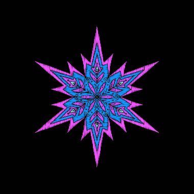 Yıldız ile moda nakış.