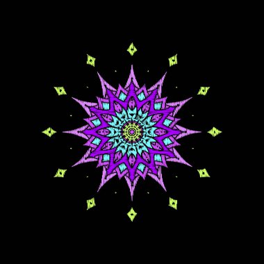 Yıldız ile moda nakış.