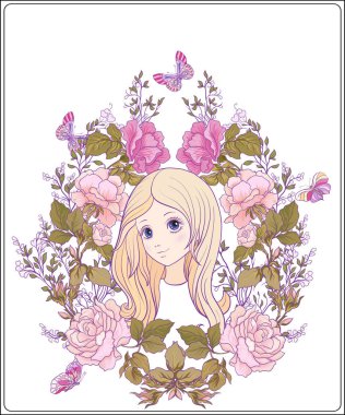 Genç güzel kız ile uzun gül bahçesinde duydum. Aferin