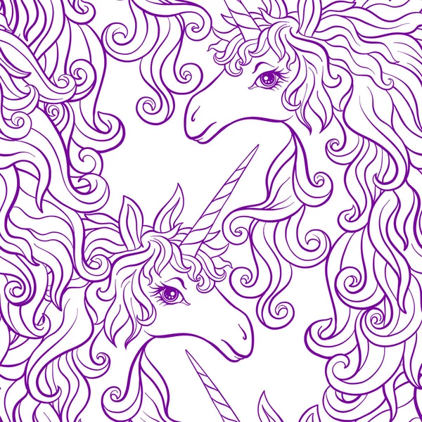 Tek boynuzlu at çok renkli yele, kelebek gökkuşağı, yıldız ve sevgi ile