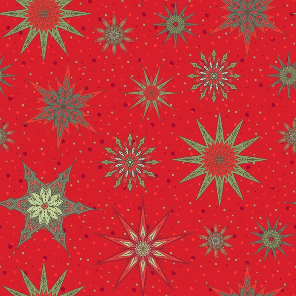 Dikişsiz desen, arka plan dekoratif yıldız ile.