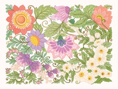 Afiş, poster, davet arka plan ile soyut dekoratif s