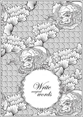 Asya Japon geleneği desen