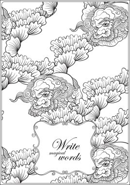 Asya Japon geleneği desen