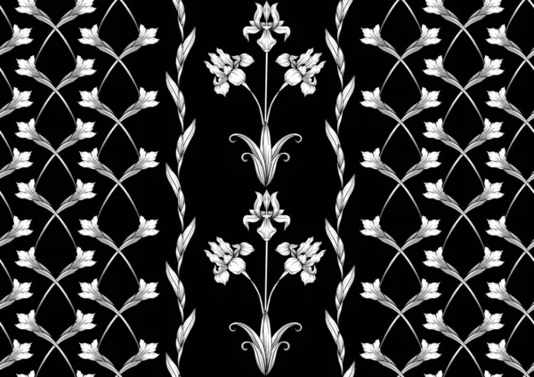 Fleur d'iris, fleur de lis — Image vectorielle