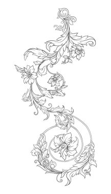 Barok, rokoko, Victoria dilinde elementler