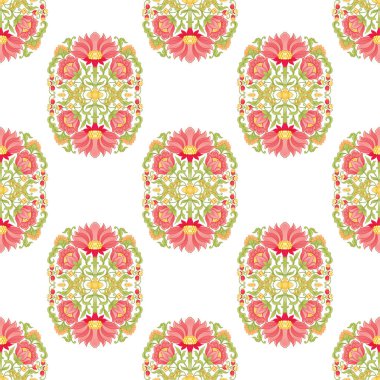 Gelenek motifi, fantezi çiçekleri