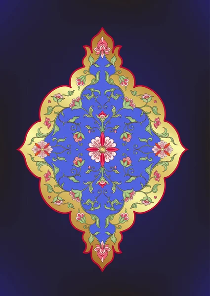 Motif ethnique oriental, ornement musulman traditionnel . — Image vectorielle