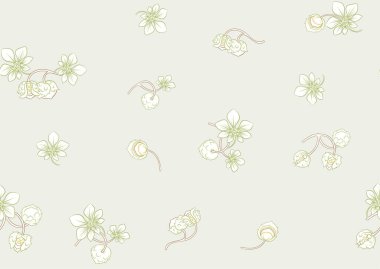 Fındık. Dekoratif motif. Kusursuz desen