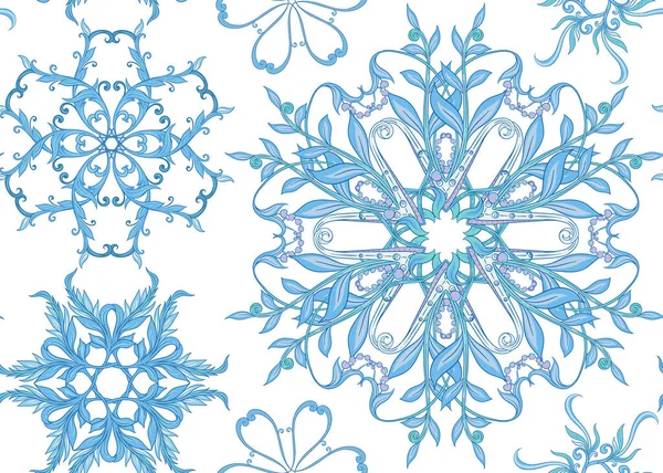 전통적 인 Paisley 패턴입니다. 꽃 모양의 벡터 — 스톡 벡터