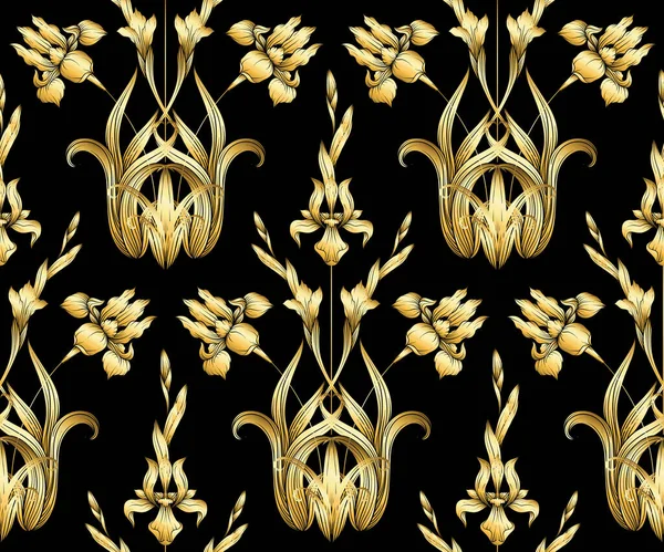 Fleur d'iris, fleur de lis — Image vectorielle