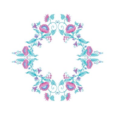 Gelenek motifi, fantezi çiçekleri