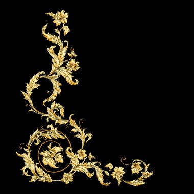 Barok, rokoko, Victoria dilinde elementler