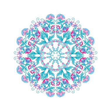 Gelenek motifi, fantezi çiçekleri