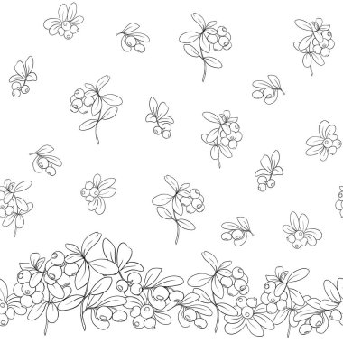 Yabanmersini. Kusursuz desen