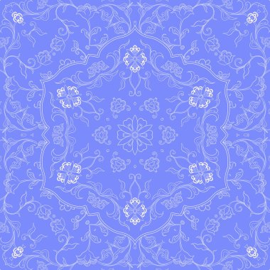 Doğu etnik motifi, geleneksel Müslüman süsü.