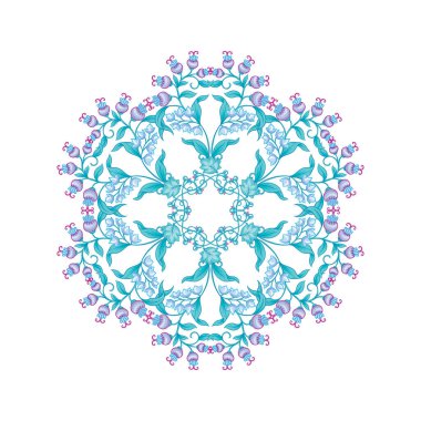 Gelenek motifi, fantezi çiçekleri