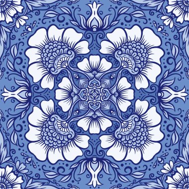 Geleneksel Hint kınası süsü.