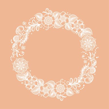 Doğu etnik tarzı kompozisyonlar, mehendi