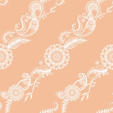 Doğu etnik tarzı kompozisyonlar, mehendi.