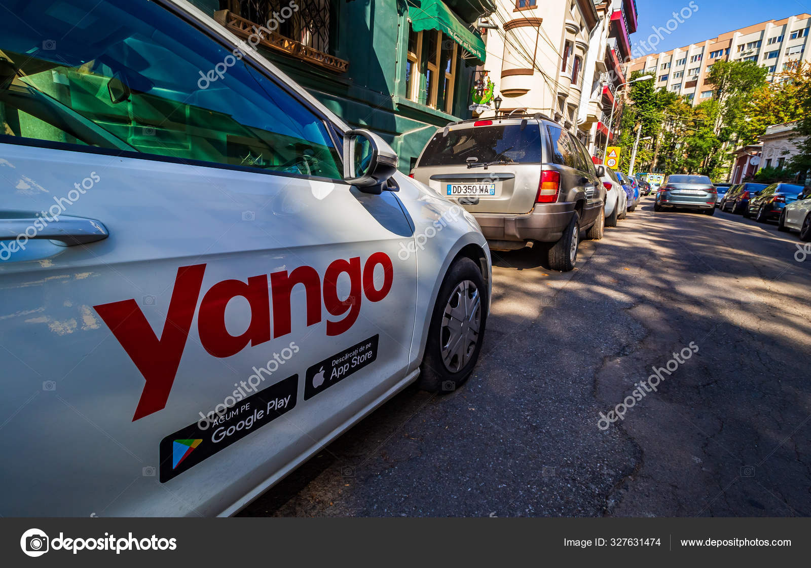 Yango Yandex i Rumænien – Redaktionelle stock-fotos © llcv