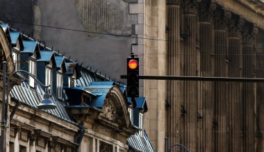 Bükreş şehir merkezinde mimarlık
