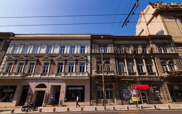 Bükreş şehir merkezinde mimarlık
