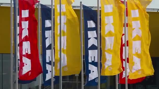 IKEA abrir segunda loja na Roménia — Vídeo de Stock