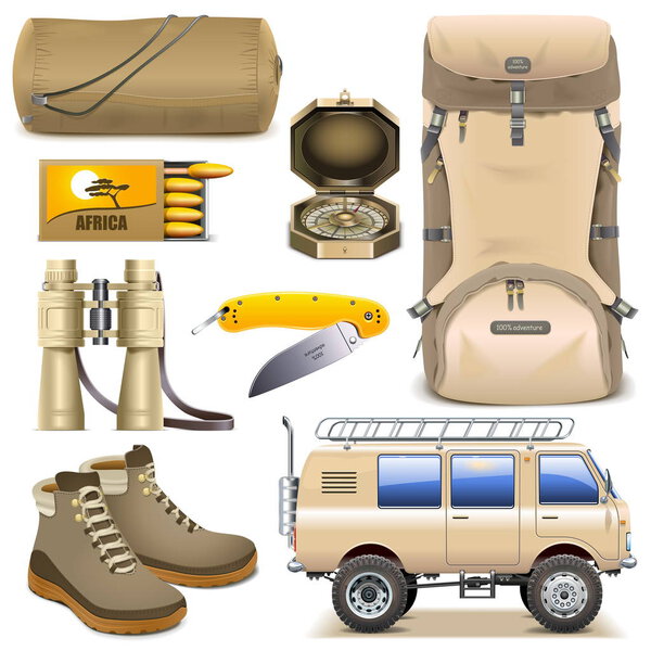 Набор иконок вектор Safari 2