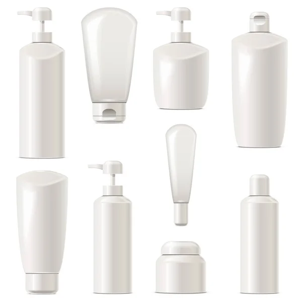 Set de iconos de empaquetado cosmético vectorial 7 — Vector de stock