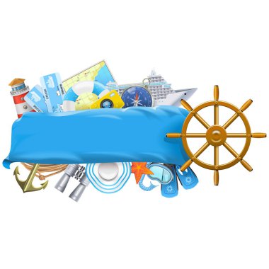 Vektör Cruise afiş