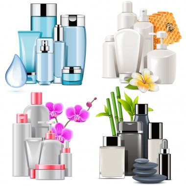 Vector Cosmetic Products clipart