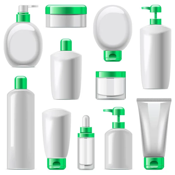 Vector Cosmetic Packaging Icons Set 13 — Stock Vector