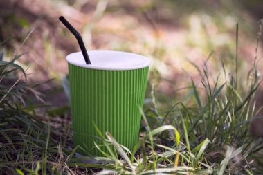 bir bardak kahve latte 