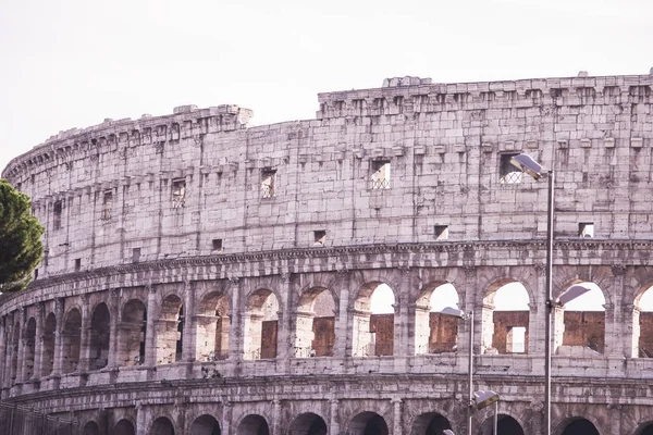 Вид на Колизей в Риме — стоковое фото