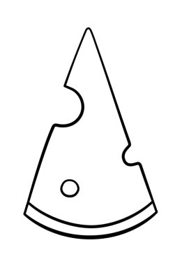 Siyah çizgilerdeki peynirler izole edilmiş. Beyaz arkaplan, vektör.