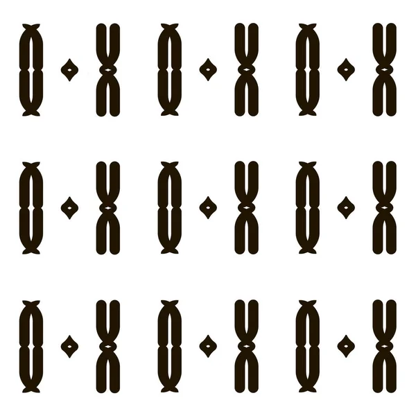 Sfondo retrò bianco e nero senza cuciture con motivo geometrico. illustrazione vettoriale su sfondo bianco — Vettoriale Stock