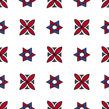 Arapça tarzı seamless modeli. Arabesk. Vektör çizim.