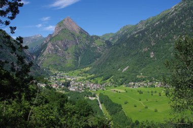 Olivone (Blenio Valley) - Switzerland clipart
