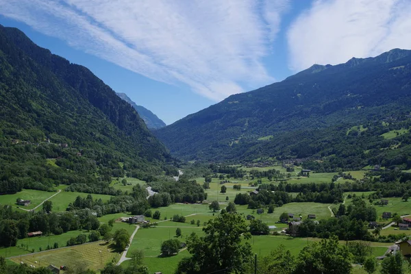 Olivone Monte Sosto Valle Del Blenio Suiza — Foto de Stock