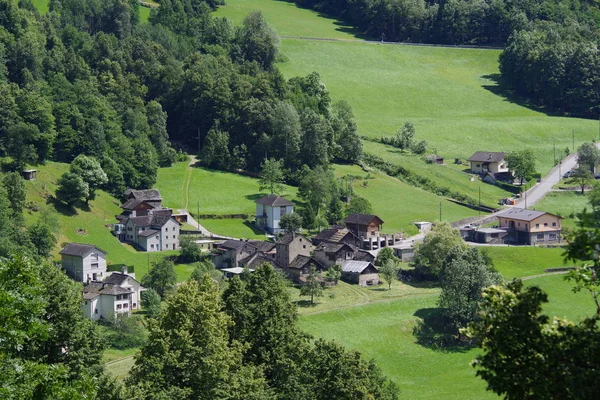 Olivone Monte Sosto Valle Del Blenio Suiza —  Fotos de Stock