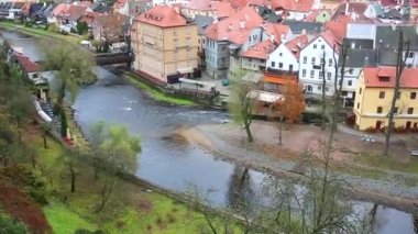 Giottos çan kulesi Floransa'dan görünümünü