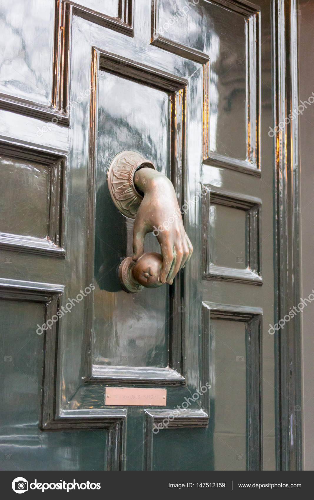 Welcome Door Knocker Stock Photo C Wassiliy 147512159
