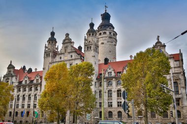 Almanya, Dresden - 10 Ekim 2016: Histoirical Dresden tarihi kent merkezi. Dresden seçmen ve Kings Saxony.Saxony, Almanya'nın başkenti ve kraliyet ikametgahı olarak uzun bir geçmişi vardır.