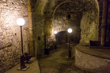 Yeraltı tüneli, Peter büyük deniz Kalesi, Tallinn, Estonya