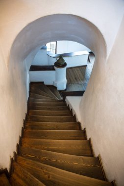 vintage bir merdiven bir soyut resim